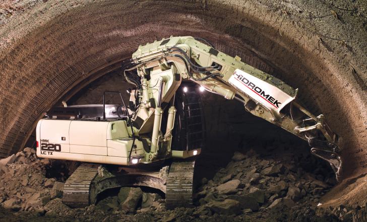 Hidromek’s durable underground excavator