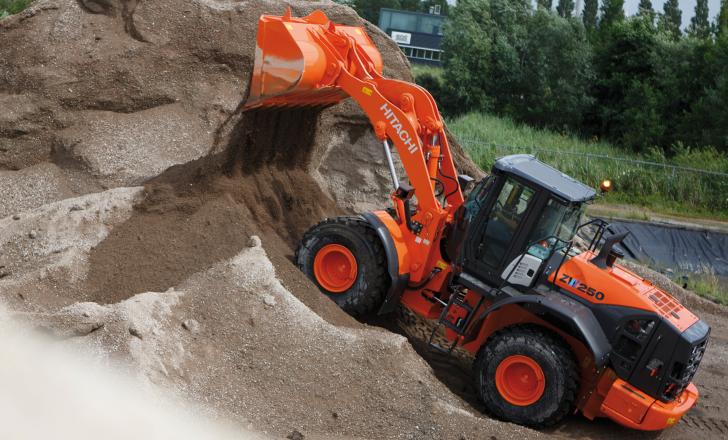 ZW250-5 wheeled loader from HCME 