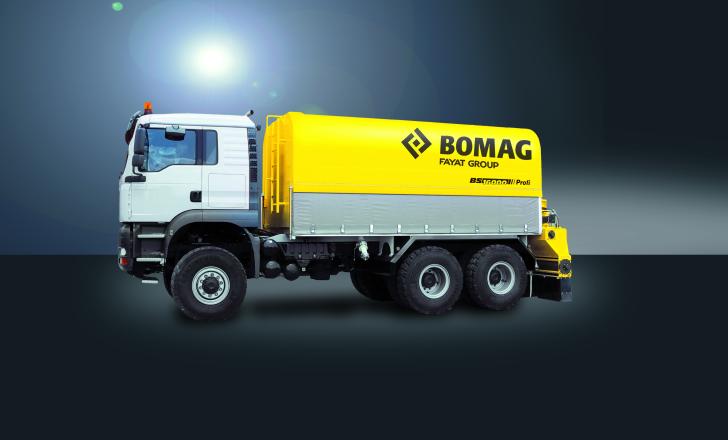 additive spreader from BOMAG