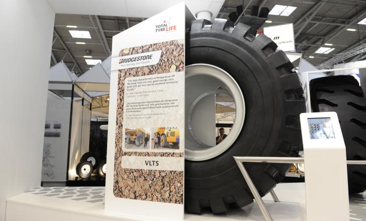 bauma 2013 Daily Bridgestone VLTS Tyre