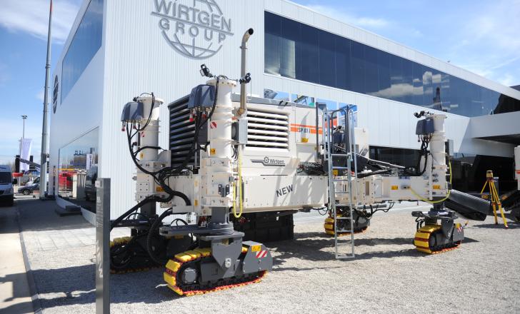 bauma 2013 Daily Wirtgen SP80 series Slipform paver 