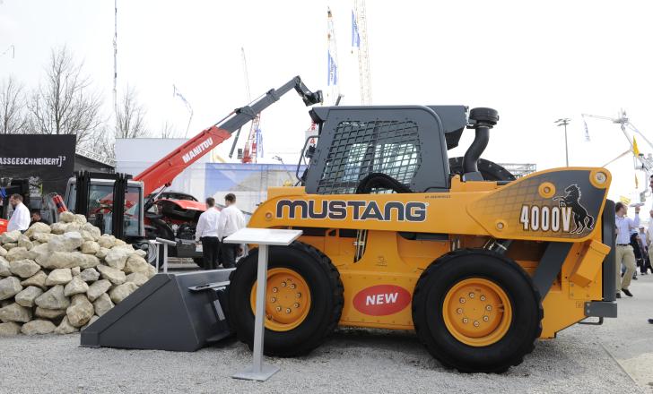 Manitou’s skid steer loader, the V400