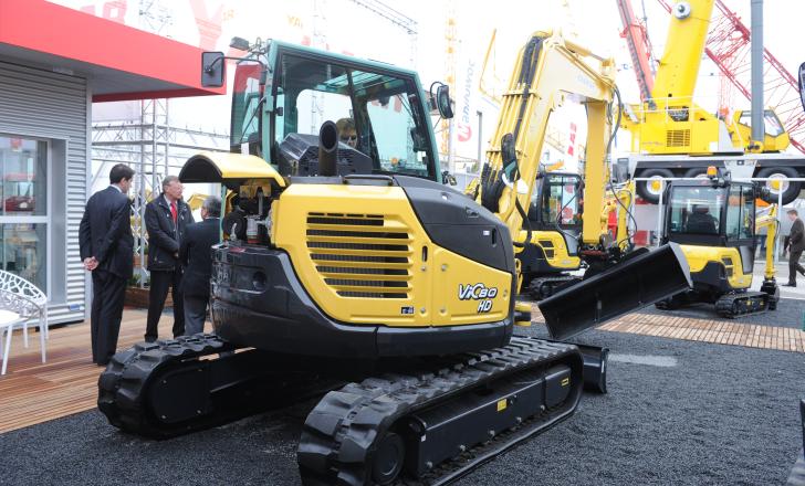 Yanmar's SV26 mini excavator 