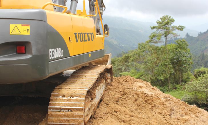 Volvo CE in Colombia