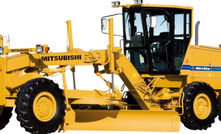 Mitsubishi grader from Hidromek