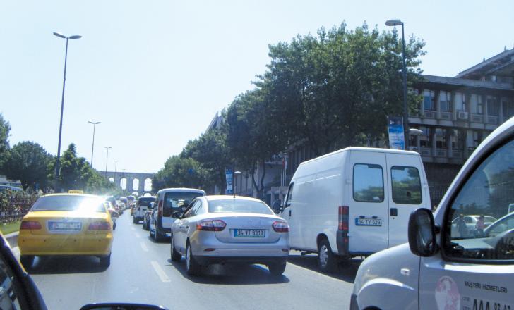 congestion in Istanbul 