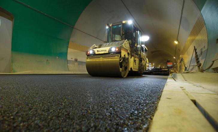 The Blanka Tunnel in the Czech capital Prague 